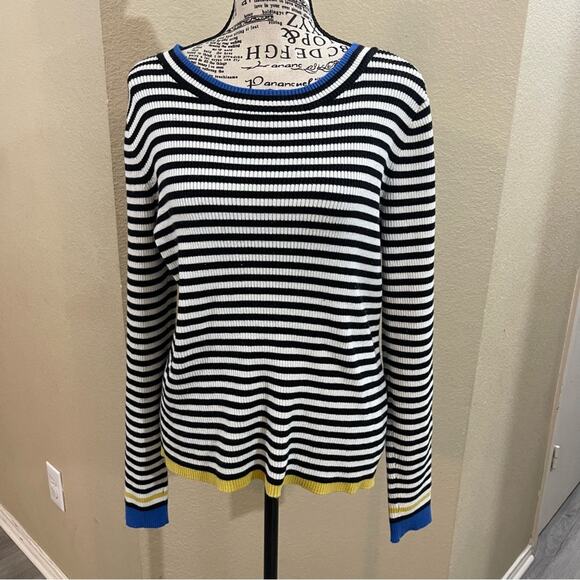 Maison Jules stripe top size large - Picture 1 of 6
